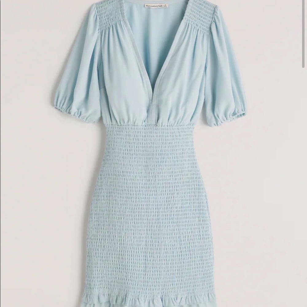 Blue Abercrombie Short Sleeve Dress